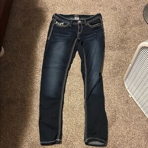 Hydraulic Dark Blue Skinny Jeans